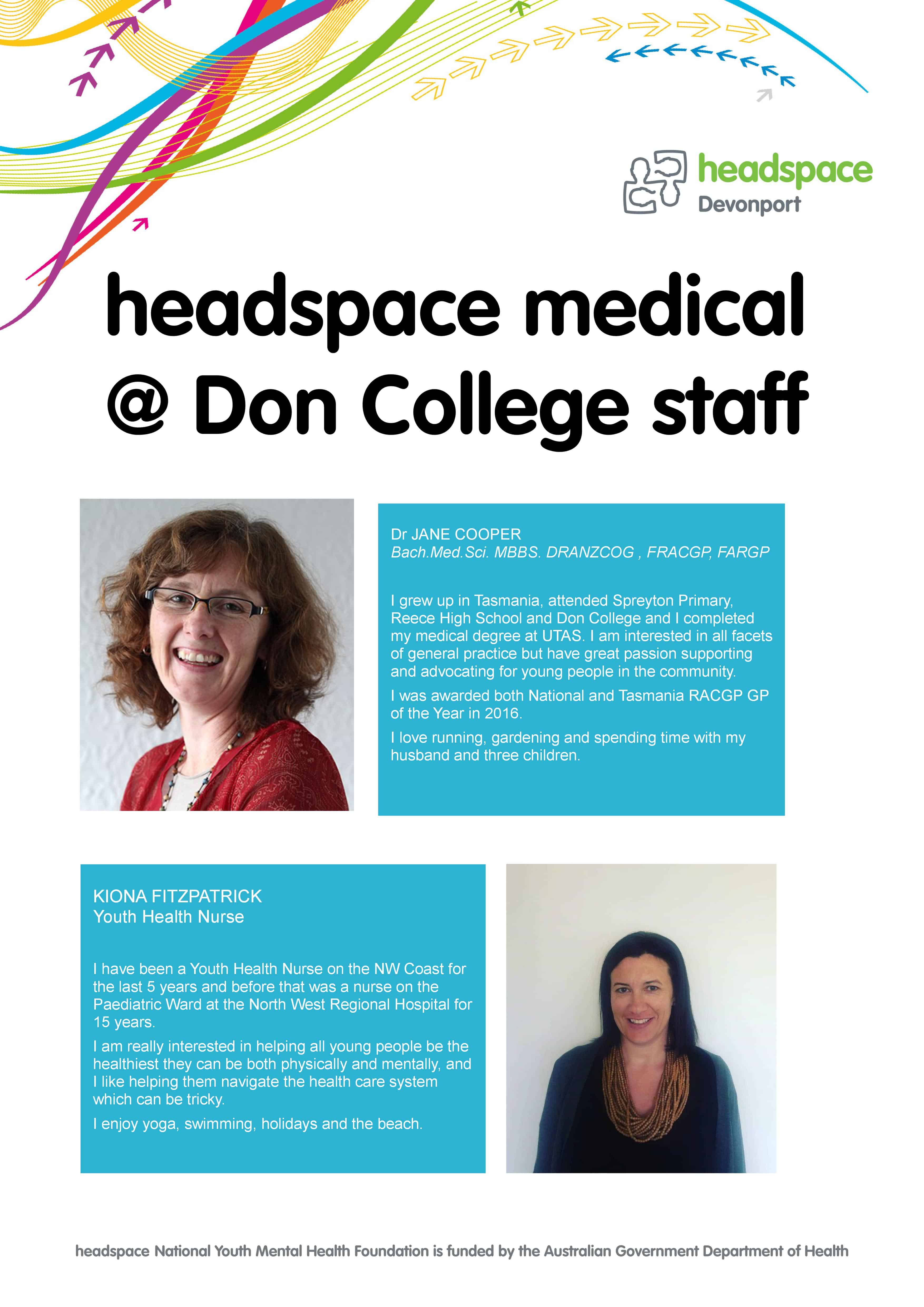 headspace Medical Don College poster